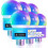 Matter Smart A19 Bulb RGBTW 6-Pack 2.4GHz 1