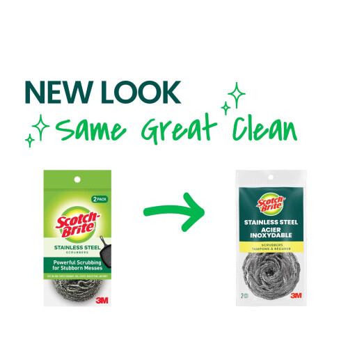 Scotch-Brite Stainless Steel Scouring Pad 1