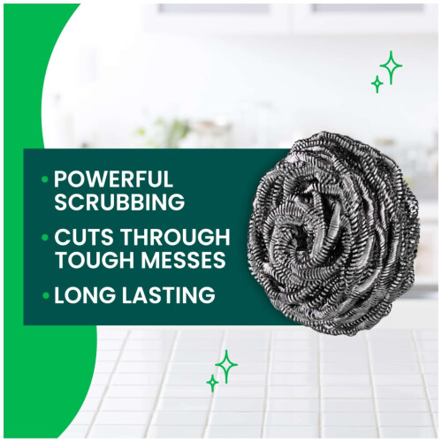 Scotch-Brite Stainless Steel Scouring Pad 2