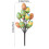 Easter Egg Floral Picks Decorative Printed Stems 12 pcs 3