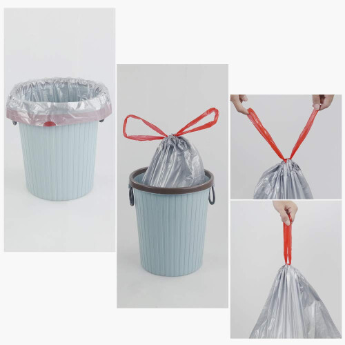 Asking 5 L Drawstring Bin Liners, 248 Bags Drawstring Bin Bags 2