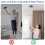 TAOPE Wall Cleaning Mop, Ceiling Cleaner Tool Duster with 200 CM Long Handle, Grey Window Cleaning Equipment Foldable Mop with 6 Replacement 5