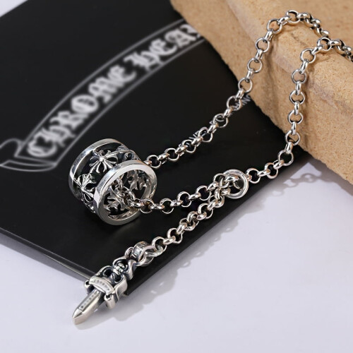 Collier pendentif croix en argent sterling 925 (1 pièce) 2