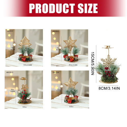 Christmas Tealight Candle Holders,Iron-snowflake candle hol 2