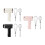 Versatiles Kitchen Hand 800mAh Battery 3 Option With-White 2