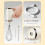 Versatiles Kitchen Hand 800mAh Battery 3 Option With-White 7