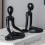 Abstract Thinker Statue Resin Sculpture Modern Home Decor 3