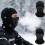 Vollgesichts-Sturmhaube, Winter, winddicht, warm, schwarz 4