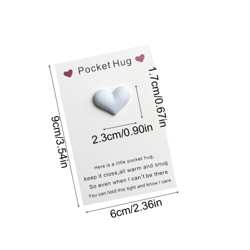 Gift Card – Crystal Heart Keepsake | Multicolor, pocket-sized, durable plastic, message-ready, includes greeting card | 9x6 cm | Thoughtful gifting 2
