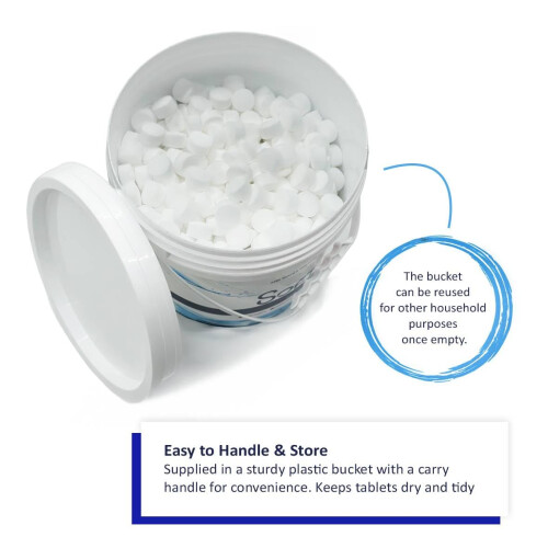 Softsalt 10kg Salt Tablets Easy Refill Bucket with Handle 2