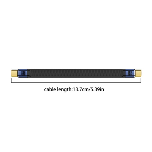 Καλώδιο γρήγορης φόρτισης USB 240W, εύκαμπτη κορδέλα 40Gbps, καλώδιο μεταφοράς 2