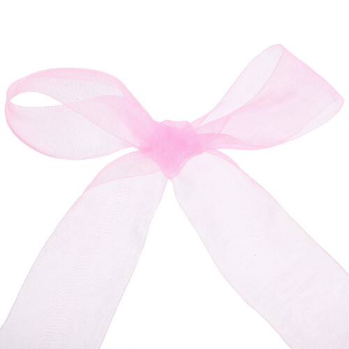 Rosa Chiffonband, 45 m x 3,8 cm 2