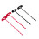 MultiPurpose Drain Cleaner Brush Efficiently-Red Double teeth 3