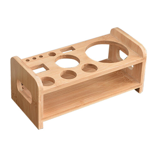 Soporte de madera para coctelera 2