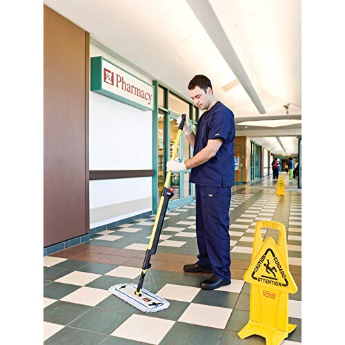 Rubbermaid 40cm HYGEN Microfibre High Absorbency Wet Mop 1