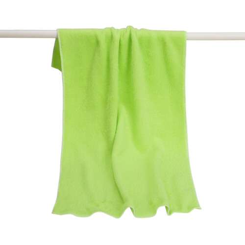 Plush Fleece Throw Blanket Green 50x70 cm 2