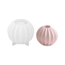 Multipurpose Silicone Molds Striped Sphere Shape Silicone-1 1