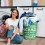 Personalized Foldable Laundry Basket with Carry Handles, Collapsible Storage Hamper, 15.7"x19.7", 1PC 6