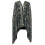 Trendy Multifunctional Scarf Shawl Chiffon-black gold 1