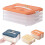 Airtight Stackable Cookie & Dumpling Storage Box, 3-Layer 2