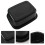 Rinboat Rectangle Plastic Washing Up Bowls,16 L Black Basins, 2-Pack 3
