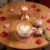Πατάκι τραπεζιού Heart Cup Rose Gold PVC με θερμομόνωση και αντιολισθητικό 4