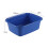 Vareone Washing Up Bowl, Rectangular Plastic Multi-Purpose Basin Mixing Sink Tidy Organizers (3 Packs) 2
