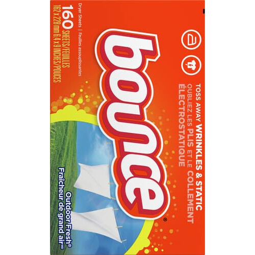 Bounce Fabric Softener Sheets, Outdoor Fresh, 160 Count 2