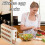 4-Tier Automatic Rolling Egg Holder for Fridge, 30-Pack 5