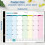Tisch- oder Wandkalender 2026, 12 Monate, großes liniertes dickes Papier 4