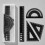 4-Piece Multifunctional Ruler Set | Aluminum Alloy Protractor for Geometry 4