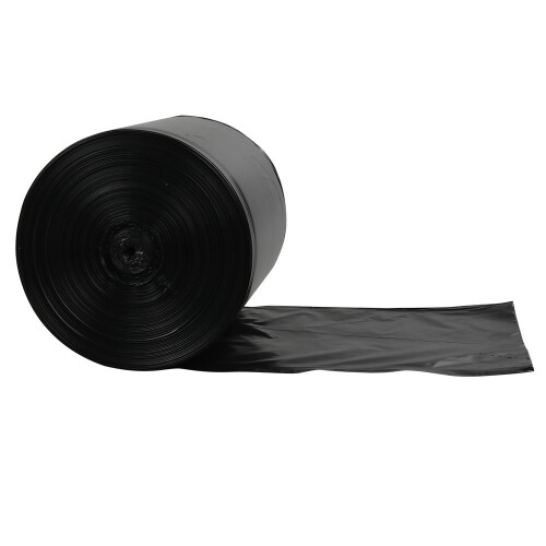 Lesbye Black Trash Bag, 30L Bin Bags, Pack of 125 1