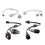 Double Output Y-Splitter Extension Cord Compatible for Permanent Light Waterproof Design for Electronic Charging 6