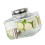 Drikkedispenser i klart glas, rustfri metallåg, 2,5 gallon 5