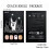 Halloween-pressnaglar – mandelformade med fladdermusdesign, 3