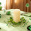 Kunstig bærblomstbukett til St. Patricks dag-dekorasjon 5