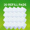 Fresh Brush Toilet Cleaning System, Flushable Refill, 20 Count, 301802 3