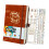 2026 Work-Life-Planer, Reisetagebuch, Zeitplan, Notizbuch,-braun 1