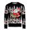 Pull de Noël pour homme, motif festif amusant, coupe ample 4