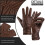 Damen-Touchscreen-Handschuhe aus Lammfell, warm für den Winter 5