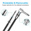 6.35mm Guitar Cable Professional Instrument Cord Right Angled Double Shielded 6