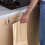 Bomullshandduk Beige 74x34cm 4