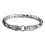 Bracciale vintage da uomo a forma di serpente con zirconi (1 pezzo) 1