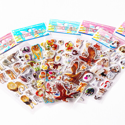 10Sheets Animal Sticker for Kid Craft Scrapbooking Journal 1