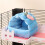 Warm Breathable Pet House For Various Small Animals-Blue M 6