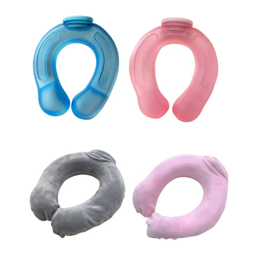 Bouillottes ergonomiques en forme de U avec conception en PVC-4 1