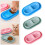 Modern Ants Resistant Plastic Cats Bowl Set Double Dish-Blue S 3