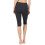 Women's Essential Basic Cotton Spandex Stretch Below Knee Length Capri Leggings 3