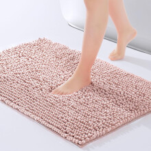 Rug seomra folctha Chenille bándearg neamh-shleamhain in-nite