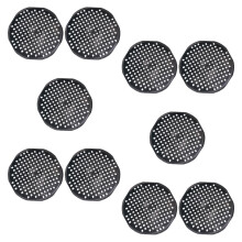 Coussinets de fond de pot de fleurs en plastique, forme de bol, 30 pièces